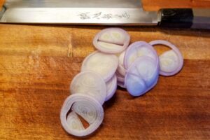 Sliced Shallots