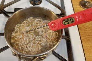 Frying Shallots