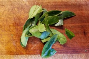makrut lime leaves