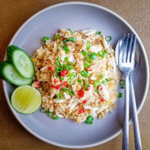 Crab Fried Rice - Khao Pad Buu - ข้าวผัดปู