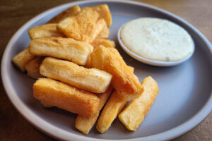 Yuca Fries with Yuzu Kosho Aioli