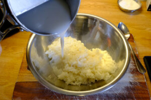 rice and coconut