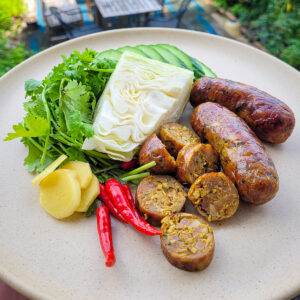 Sai Ua - Northern Thai Sausage - ไส้อั่ว