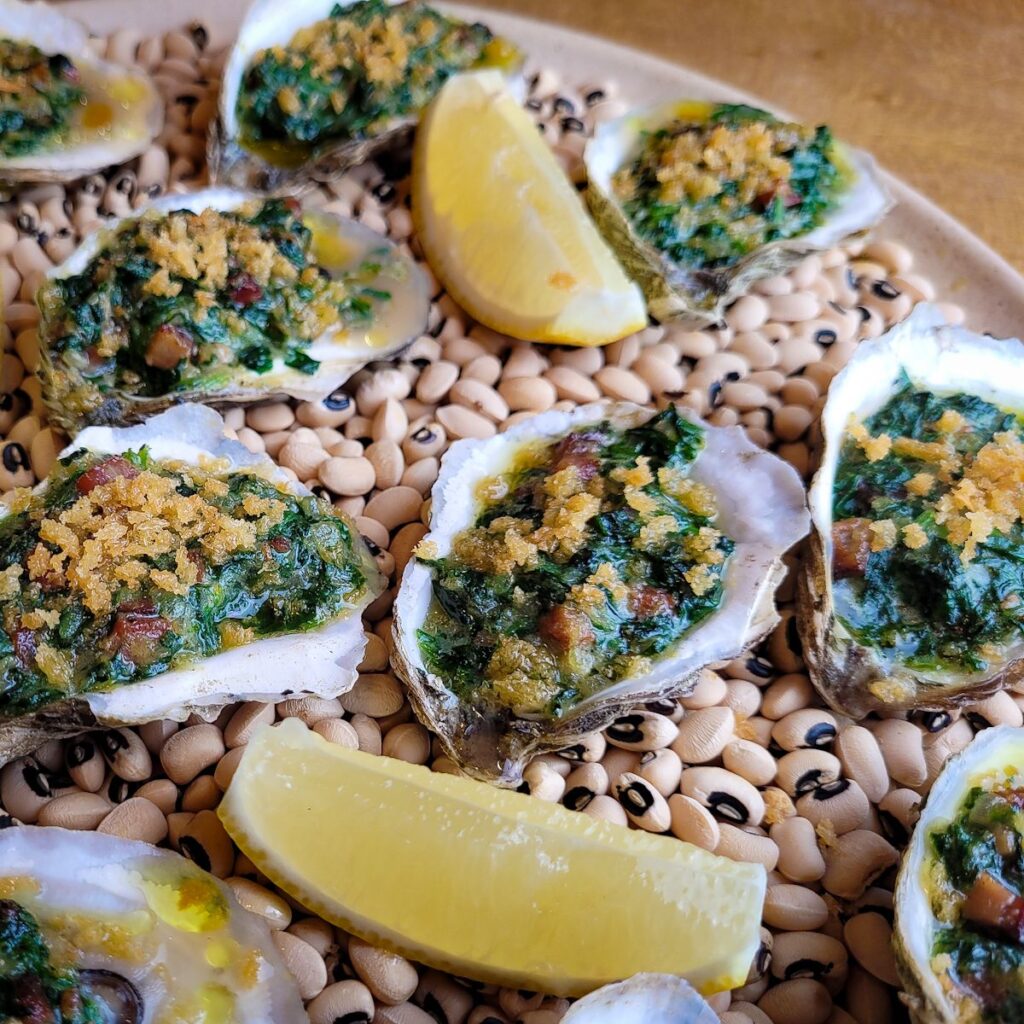 Oysters Rockefeller