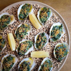 Oysters Rockefeller